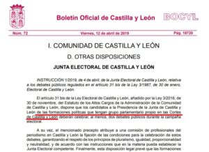 UPL denuncia la Instrucción que pretende excluirle de los debates de las elecciones autonómicas