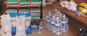 UPL-Salamanca entrega en la zona afectada por el incendio de Monsagro la ayuda material adquirida con las aportaciones de sus miembros
