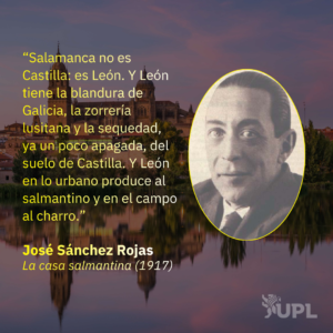 UPL cierra el año homenajeando al escritor albense José Sánchez Rojas, nacido hace 140 años y firme defensor de la Región Leonesa
