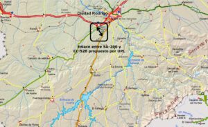UPL reclama a la Junta una conexión entre la SA-200 y la CL-526 para dotar de acceso a la A-62 a la carretera Ciudad Rodrigo-Coria