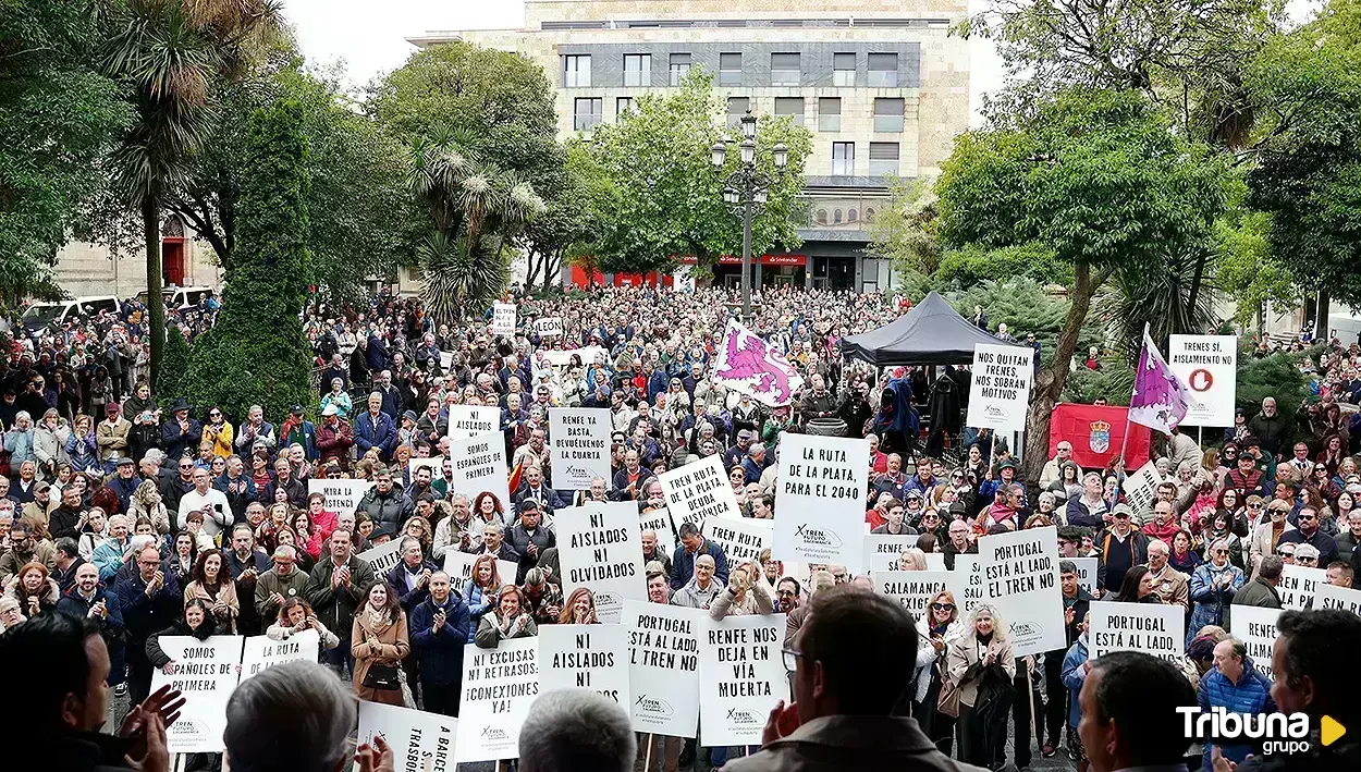 UPL valora muy positivamente la manifestación de Salamanca y confía en que sirva de toque de atención para un mejor trato en materia ferroviaria.